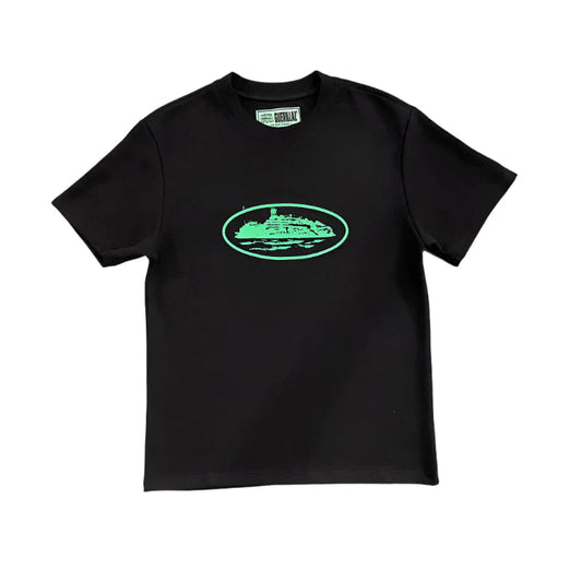 CORTEIZ INSIGNIA WAFFLE TEE BLACK